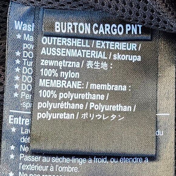 FUN Burton Cargo Pant Snow Pants Women's Size Small Lucky 13 3D Glasses Look - Picture 8 of 13